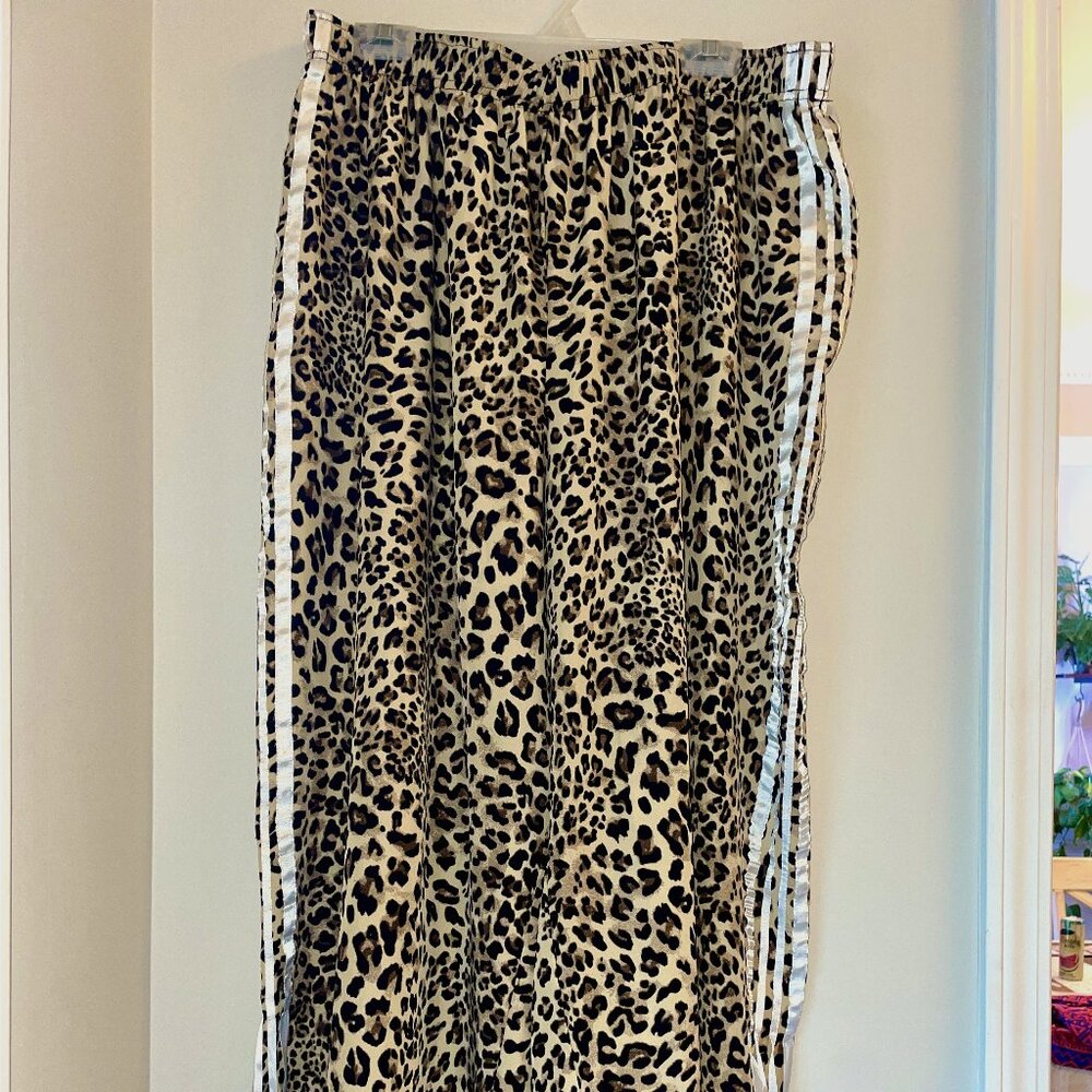 Leopard Bow Side Pants
